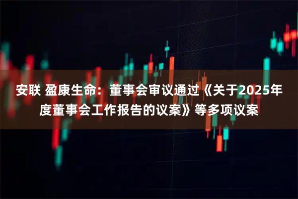 安联 盈康生命：董事会审议通过《关于2025年度董事会工作报告的议案》等多项议案
